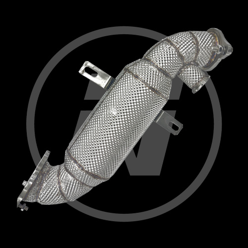 high quality exhaust pipe stainless steel exhaust downpipe for Alfa Romeo Giulia