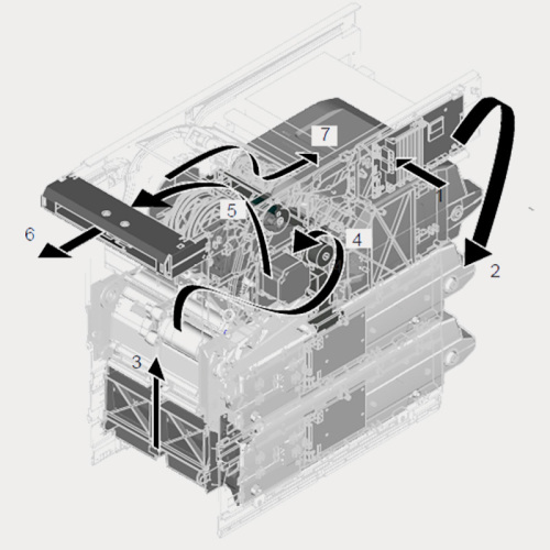 নগদ এবং কয়েন প্রত্যাহার এটিএম মডেল Skt-d1059a01