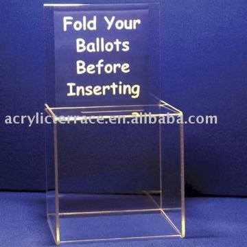 8\"H Acrylic Comment Box