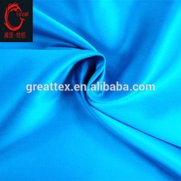 polyester dull satin, stretch satin, matte satin fabric for garments