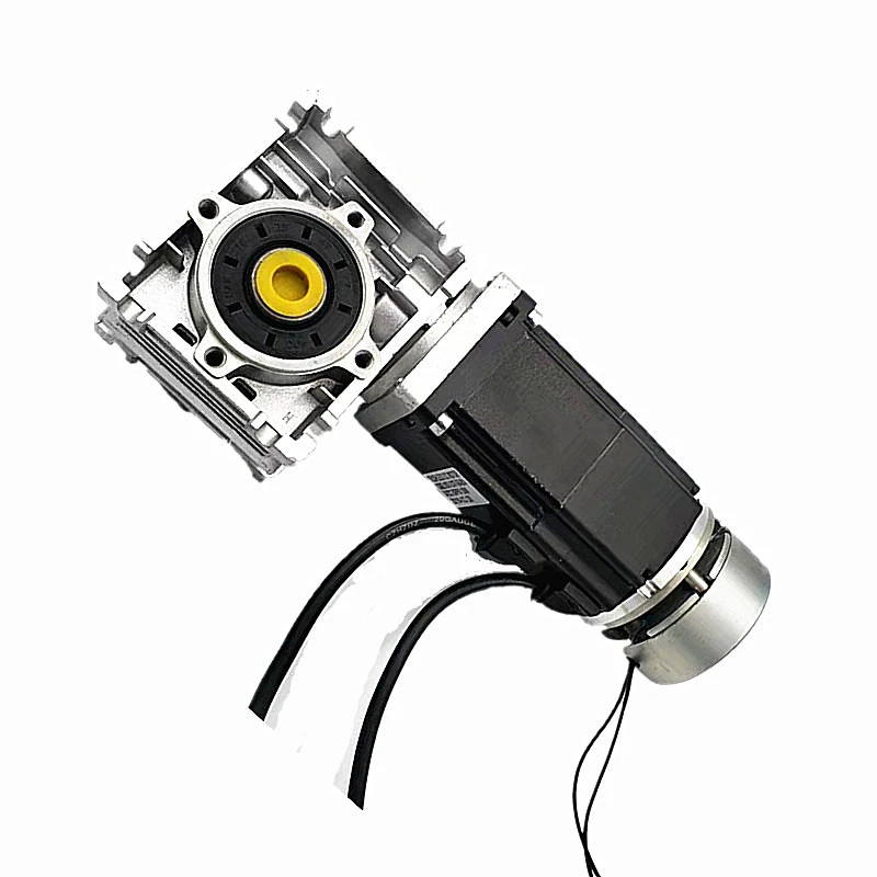 60 Brushless DC Motor with Worm Gear Worm Reducer 2n. M Brake