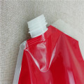 Food grade foldable 5L vertical aseptic spout bag