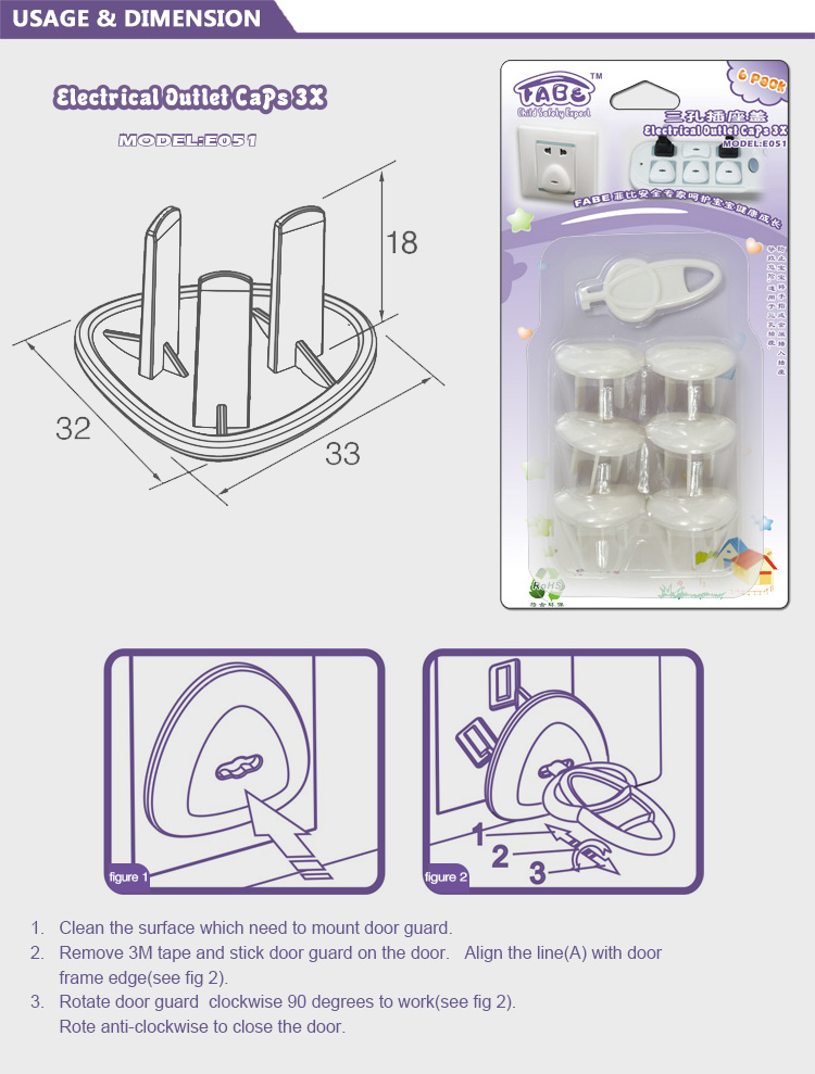 Baby Safety Childproof Outlet Covers