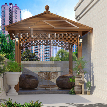 aluminum alloy outdoor pergola pavilion