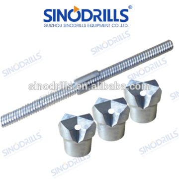 SINODRILLS rock drill tools cross hollow drill bit