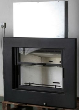 Insert wood-burning stove