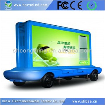 High quality customized truck led display 3 sides led display