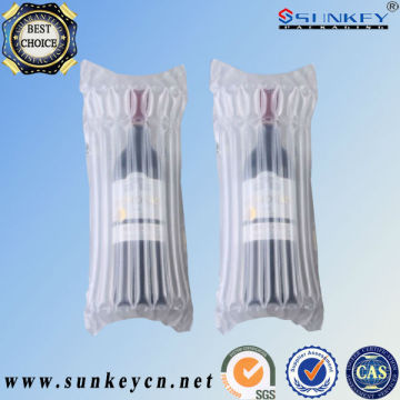 Wine glass bottle air bag packaging