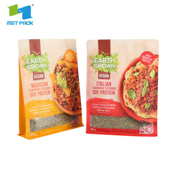 Borsa da imballaggio in plastica per alimenti per animali da compagnia con logo personalizzato
