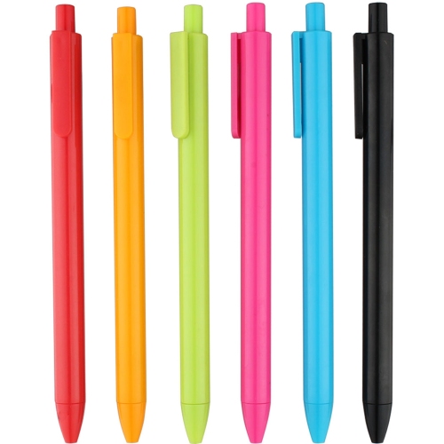 Bolígrafo plástico promocional simple y generoso