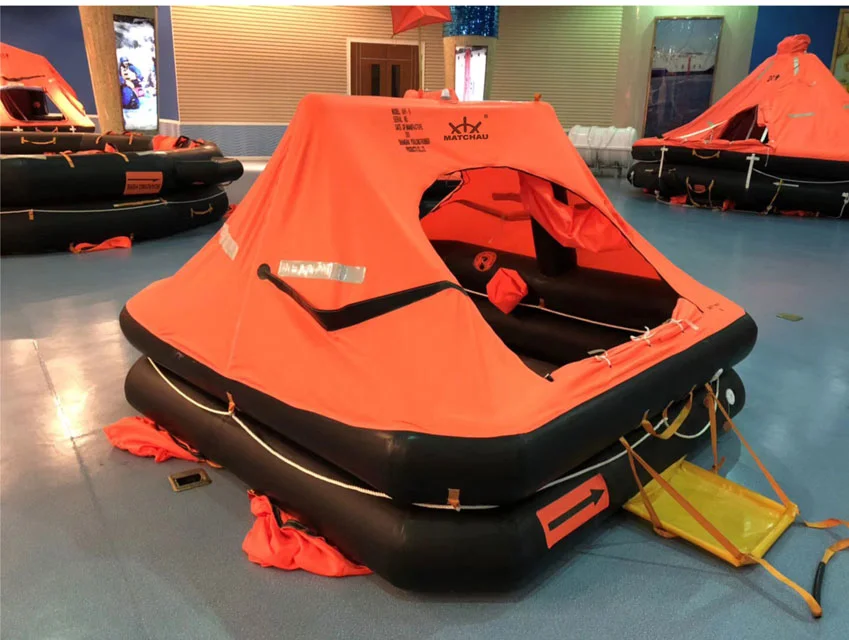 ISO9650-2 Throw Overboard Inflatable Life Raft for Yacht