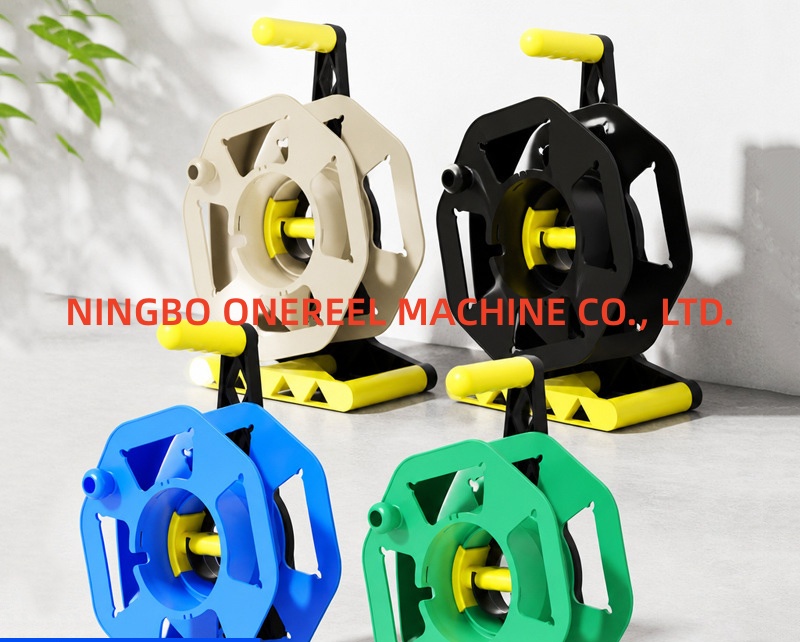 حامل بكرة الكابل بمقبض الحمل (3) Carrying Handle Cable Reel Stand (3)