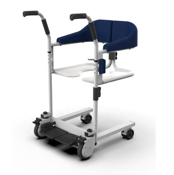 Transfer Lift Chair with Commode Wheelchair for Handicapped