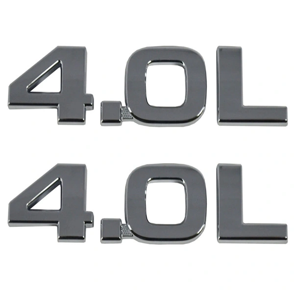 Customized Metal Car Logo Car Models Decal Emblem Custom Badge