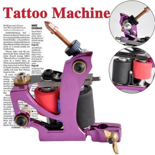 8 bobine tattoo macchina sunskin