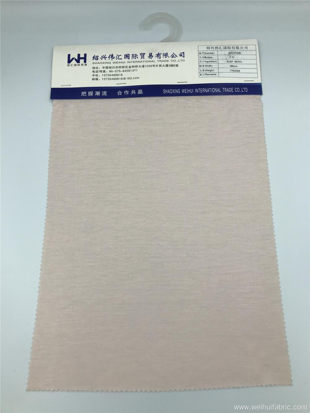 High Quality Knitted Jersey Fabric R/SP Creamcoloured Fabric