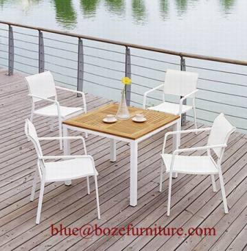 Patio Textilene Furniture Dining Set (BZ-DT008)