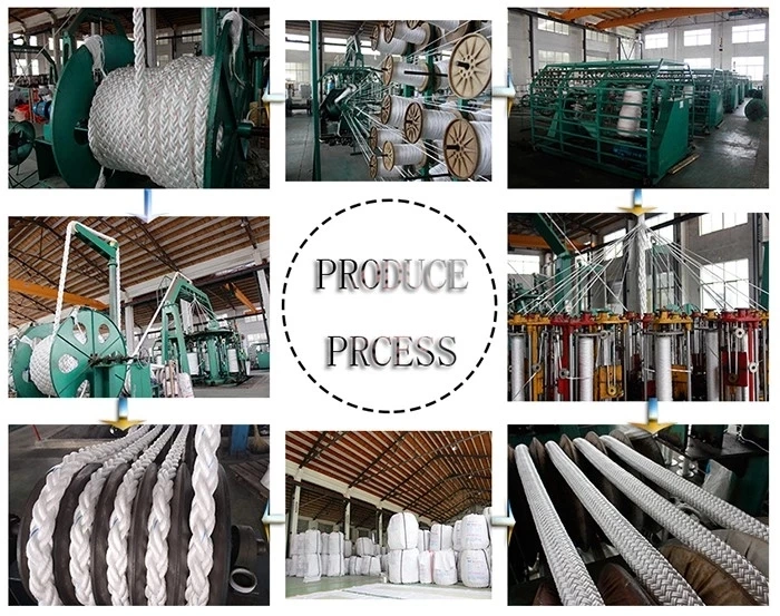 High Strength 8mm 12 Strand UHMWPE Winchg Rope