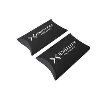 Printed Logo Paper Pillow Boxes Design