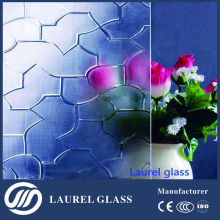 3mm-8mm Clear Patterned/figured Glass with CE, ISO9001