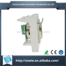 XLR female Jack network wall oulet Face plate French Flat