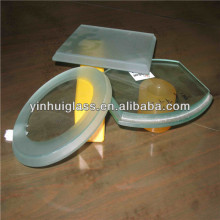 tempered round glass light cover