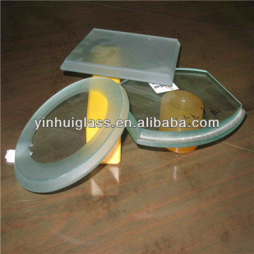tempered round glass light cover