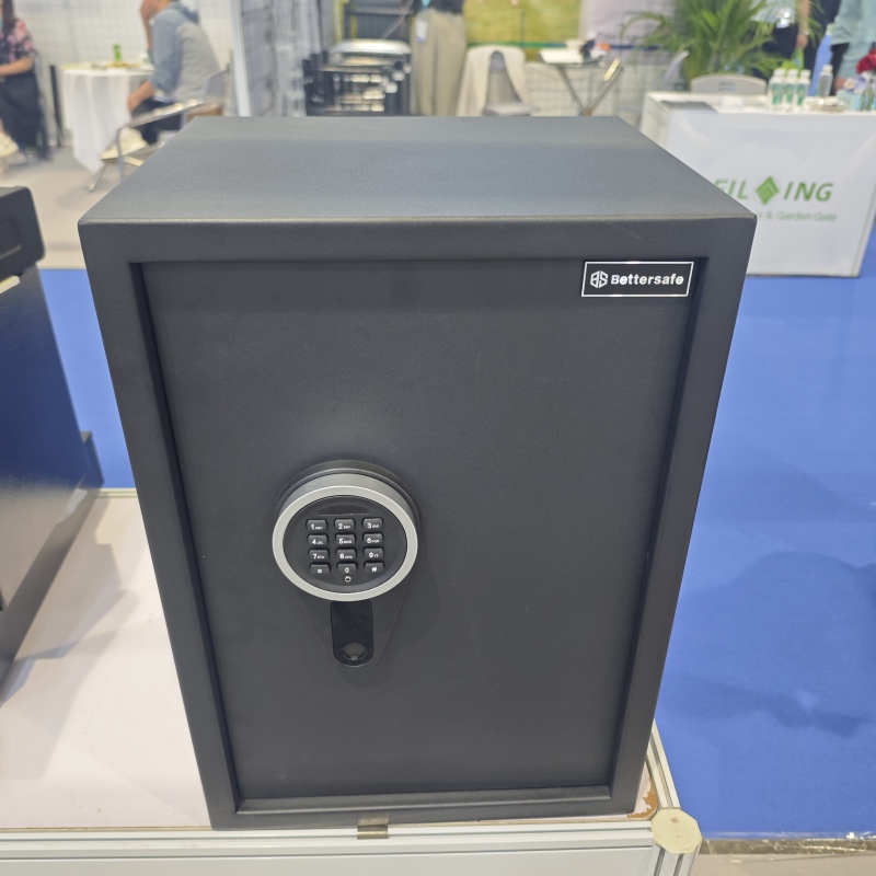 Modern Home Safe with Slim Keypad Design