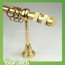 Metal popular curtain rod, single flat curtain rod