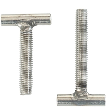 Customized Stainless Steel T-Shape Weld-Screws (A2, A4, T-Bolt, Metric) for Welding Applications