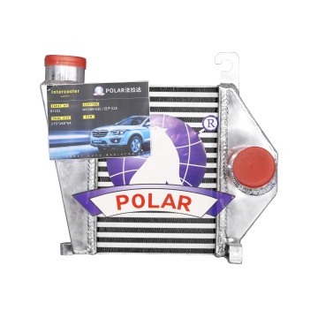 Universal Aluminum Intercooler for Nissan E25 with Polishing and Argon Arc Welding