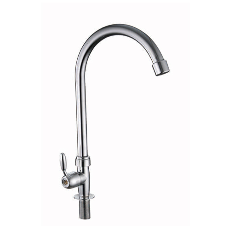 Zinc Alloy Faucet Tap And Single Abs Handle Cold Water Faucet For Bathroom Kitchen Sink Wash Basin