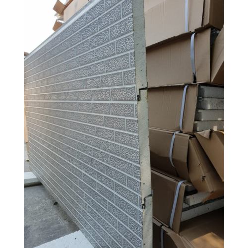 Metal insulation brick wall siding panels