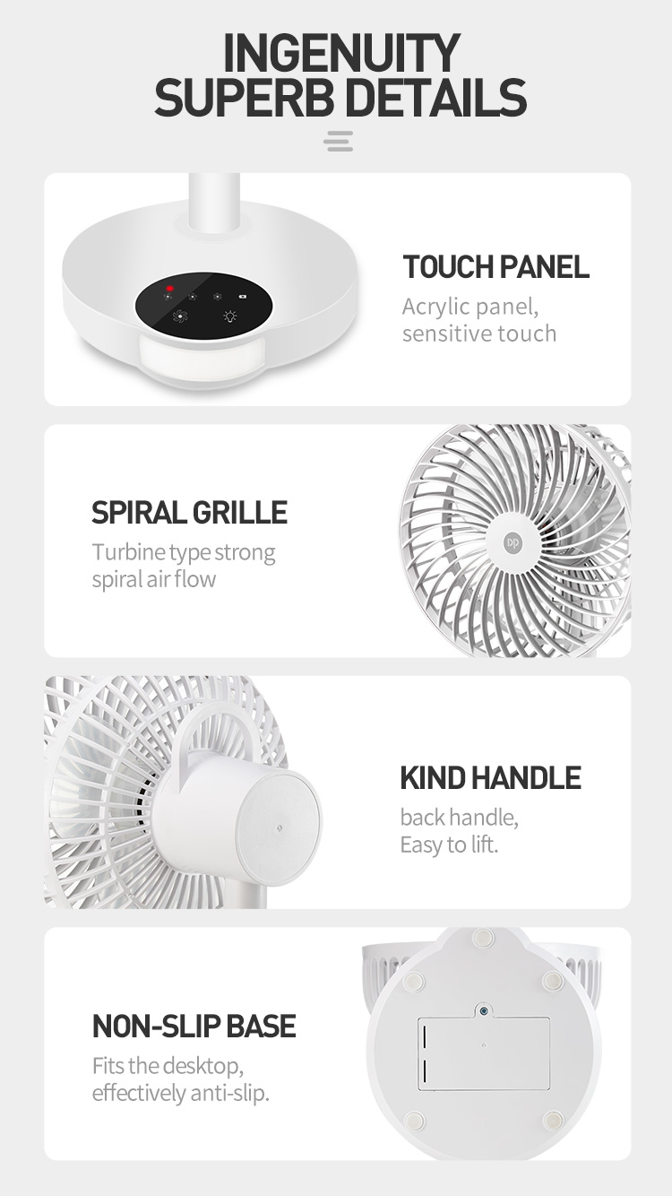 Foldable Desktop Fan