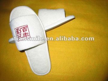 terry towel hotel slipper