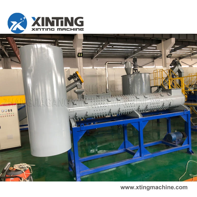 HDPE LDPE PP Woven Bags Crushing Washing Squeezing Machine