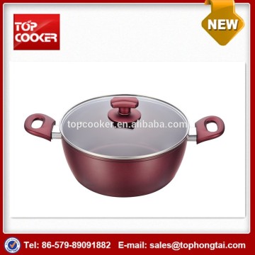 aluminum forged nonstick coating electric saucepot with lid