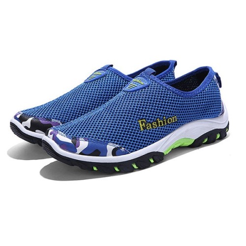 New style couple breathable casual shoes mesh shoes portable fashion slip-on shoes