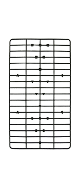 Positioning Grid Of Cervical Discectomy Instrument