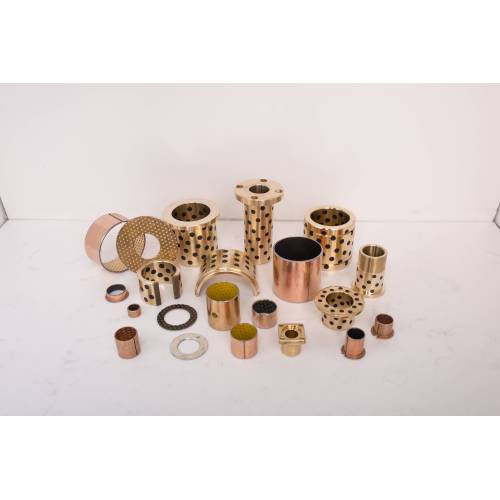 Custom Heavy Duty self lubricating bearing Ptfe Pom Oil-Free Bronze Bearing Bushings DIN1494 Bronze Bushings