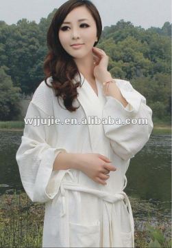 1350g honeycomb shawl collar bathrobe
