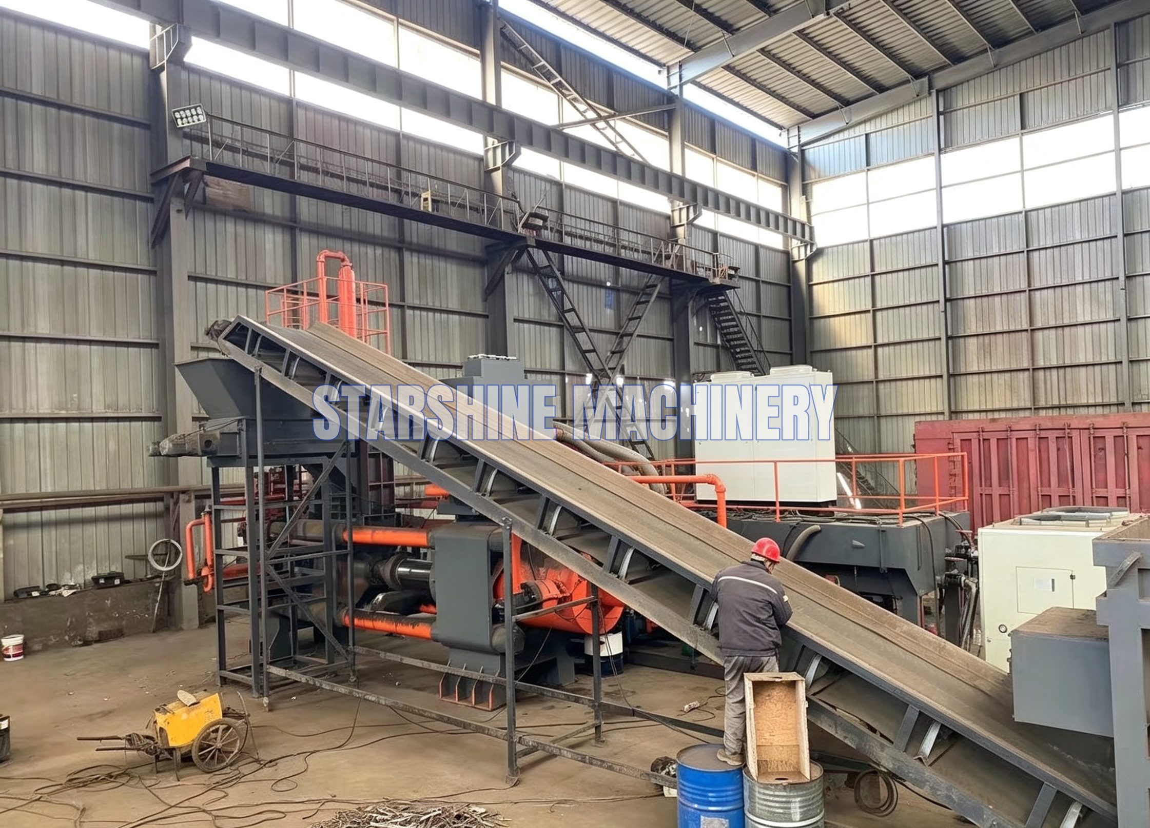 Brikettanlage briquette plant