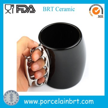 Novelty gifts fine porcelain Knuckle Duster Mug