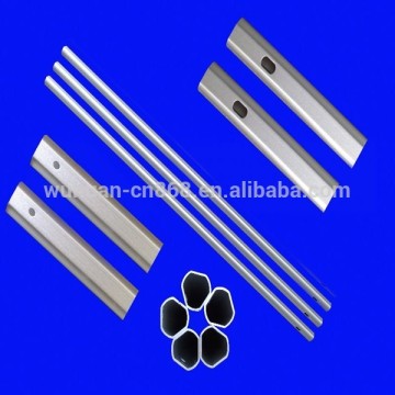 Architectrual seamless extruded aluminum tubes manufacture standard extruded aluminum tube in stock