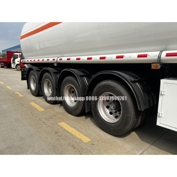 4 Axles 60,000liters Fuel/Oil/Petrol/Diesel Transport Semi Trailer