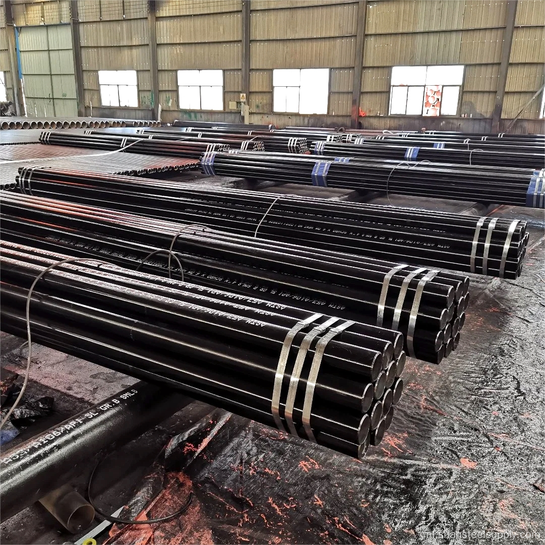ASTM A106 SCH40 SCH80 Koolstofstaal naadloze pijp