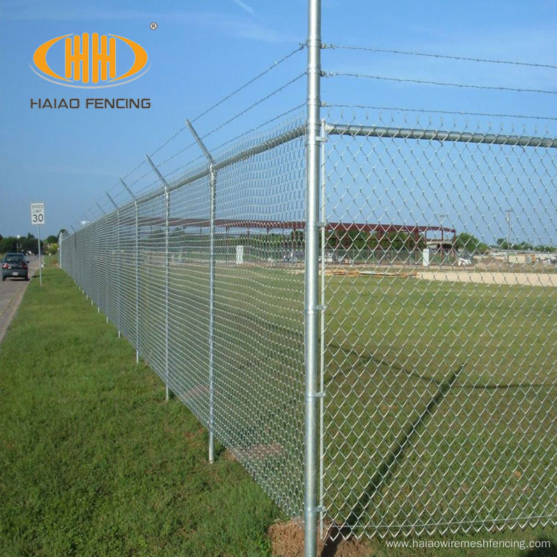 Football ground high quality cyclone wire fence