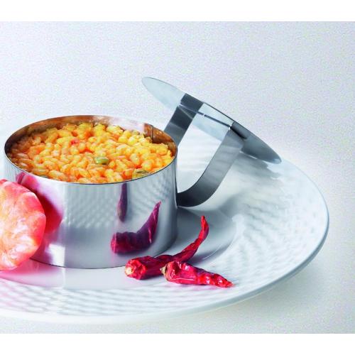 anneau de dessert en acier inoxydable 4pcs