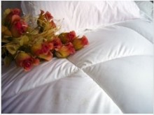 Comfortable Wool Quilt faux fur