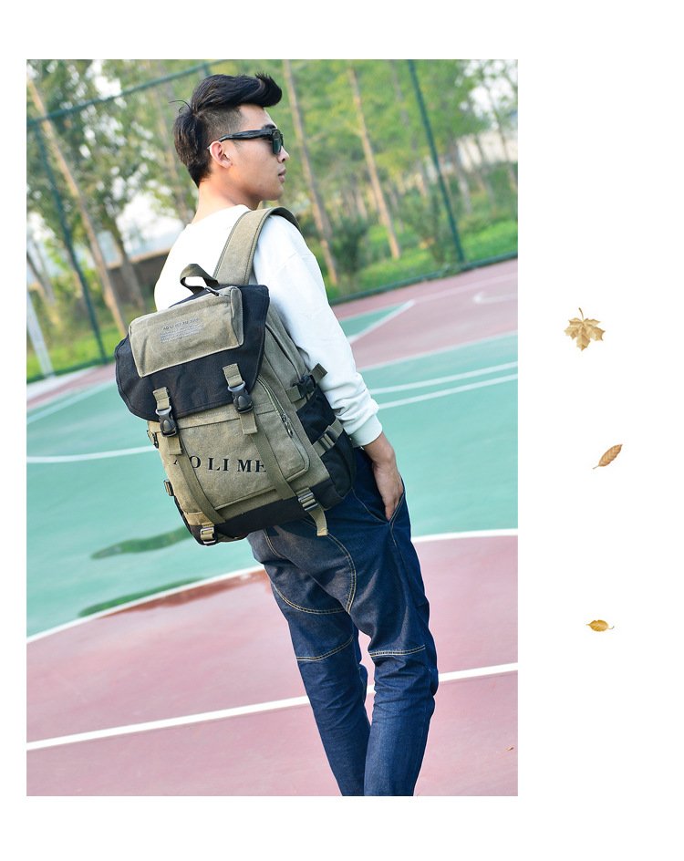 men's retro backpack